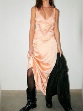 emmeline midi dress free people Emmeline Shoulder Tie Midi Dress (Women)